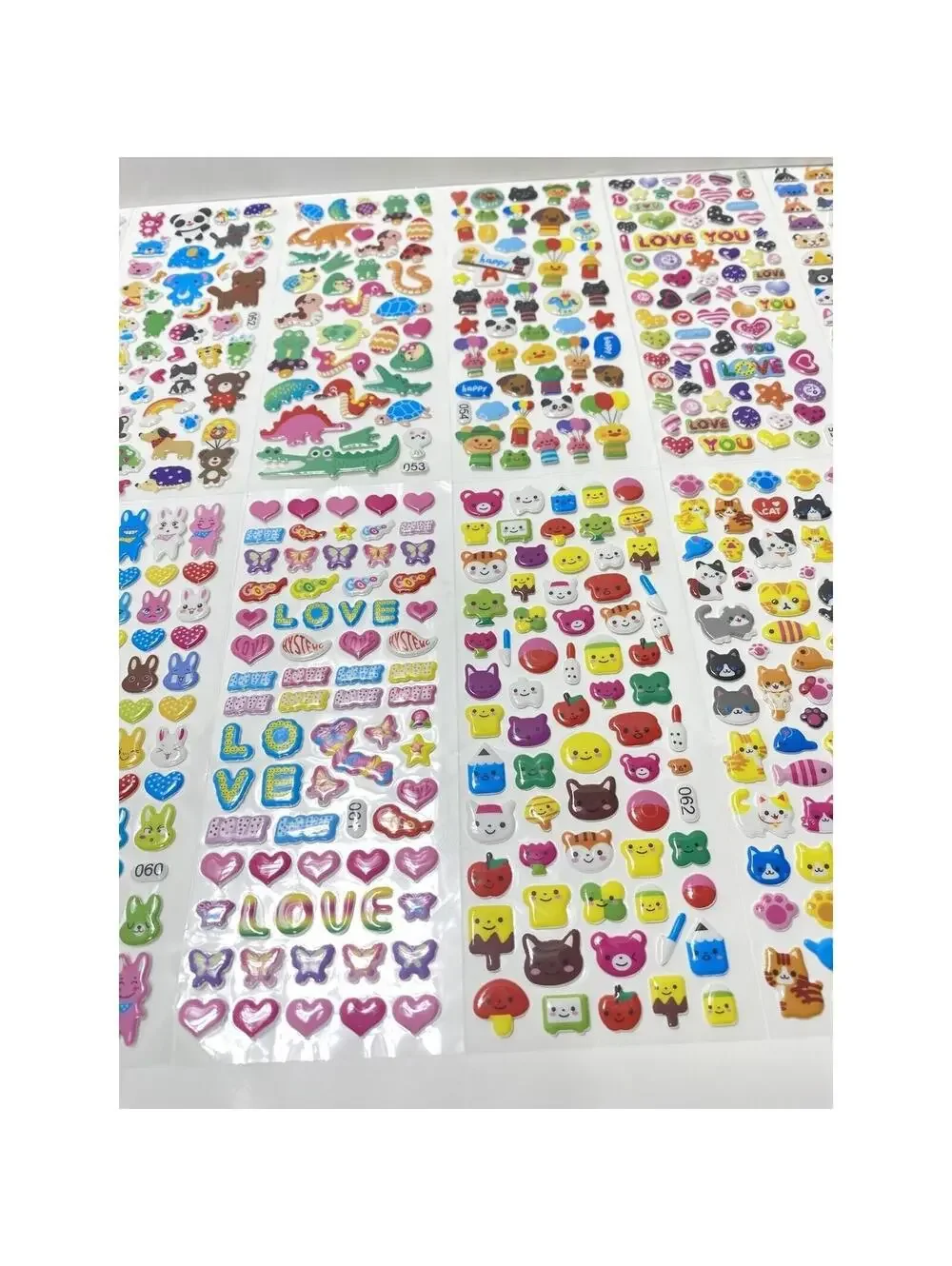 Puffy Stickers 16 Sheets If Stickers 3D Puffy Bubble Stickers Brand New